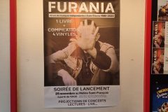L'affiche de la soirée en format poster à l'entrèe du Méliès St-François !!!!