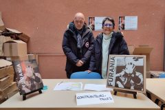 Hélène et Benoît au stand