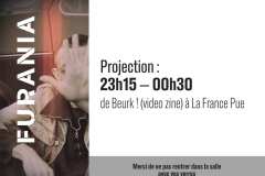 Programme de la salle 2 - de Beurk à la France Pue